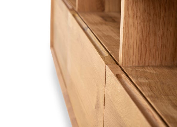 Bronte TV Unit 180 Natural Up Close