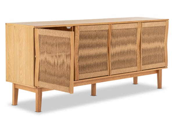 Jensen Sideboard Open Door Angle