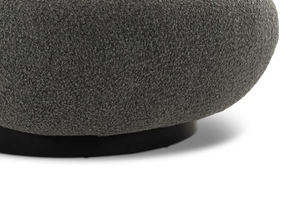 Lucy Chair Dark Grey Seat Up Close