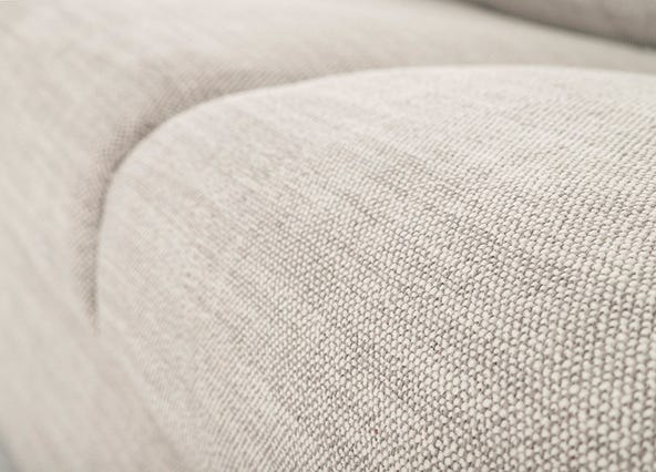 Urban 3 Seat Sofa Como Light Grey Seating Up Close