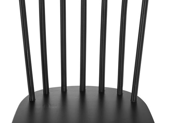 Windsor Dining Chair Black Grills Up Close