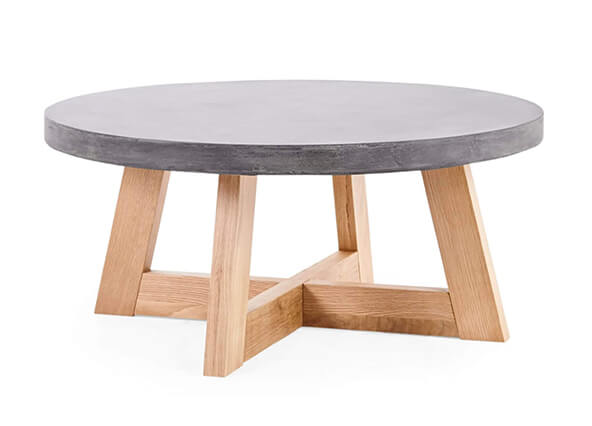 Marina Coffee Table Grey Angle