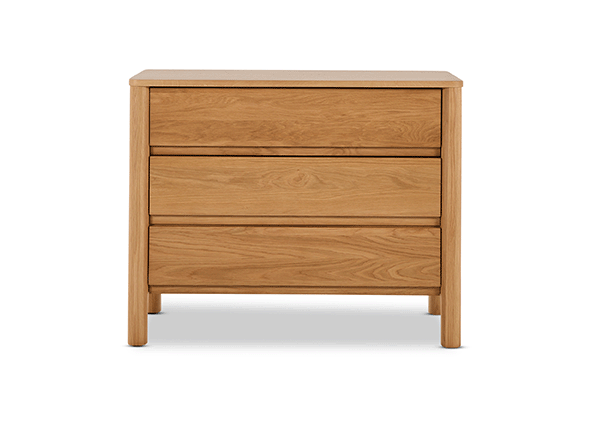 Ollie Chest of 3 Drawers Oak GIF