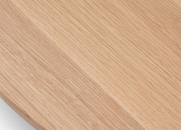 Ollie Coffee Table Oak Top Up Close