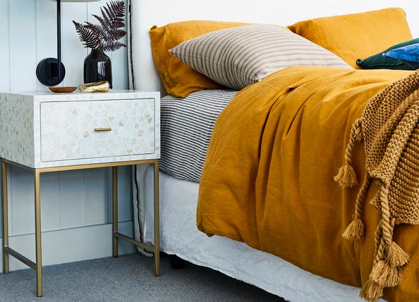Roma Bedside Table Style Shoot