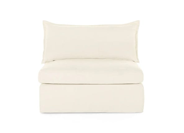 Haven Modular Armless Mornington Ivory Front