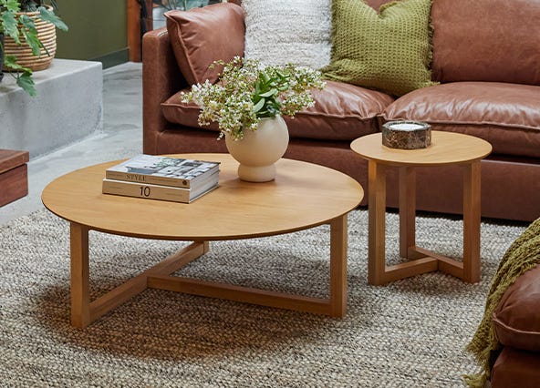 Turner Side Table Oak Lifestyle Shoot