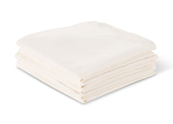 Bronte Sofa Cover White Angle