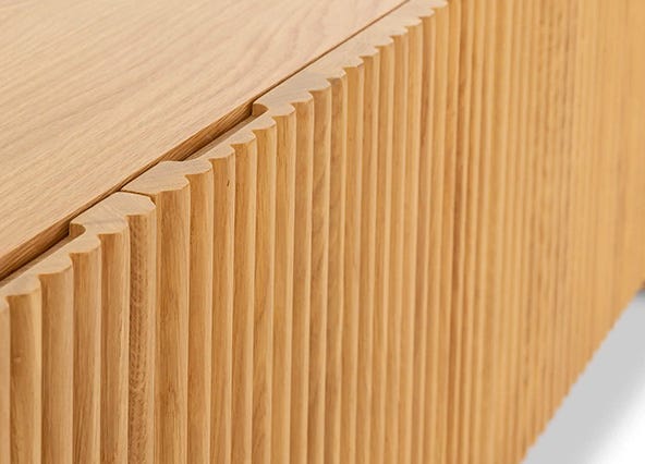 Graze TV Unit Panels Up Close