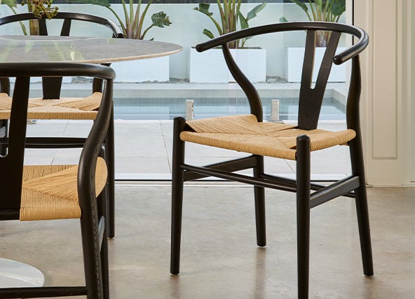 Ark Dining Chair Back Rest Style Shoot