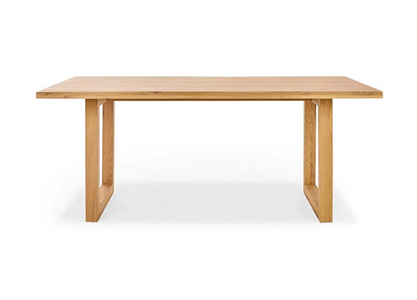 Bronte Natural Dining Table 150 Front