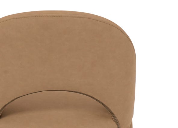 Casa Bar Stool Tan Back Up Close