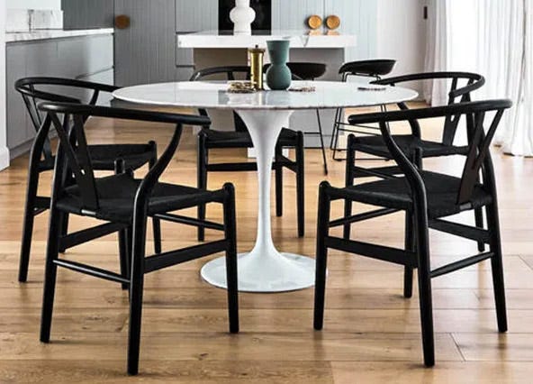 Clover Marble Dining Table 100 Style Shoot