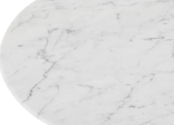 Clover Marble Dining Table Oval 200cm Corner Top