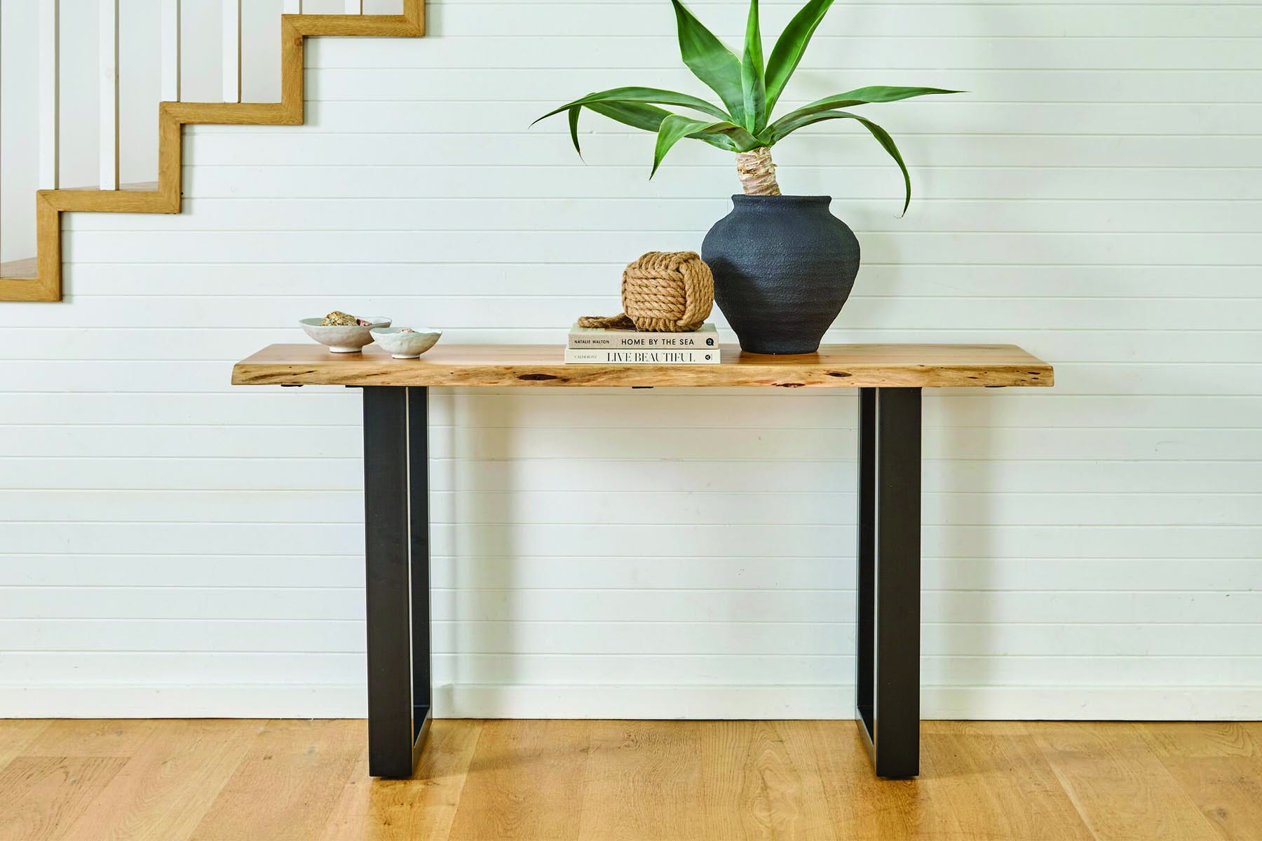 Dakota Console Table Teak Style Shoot