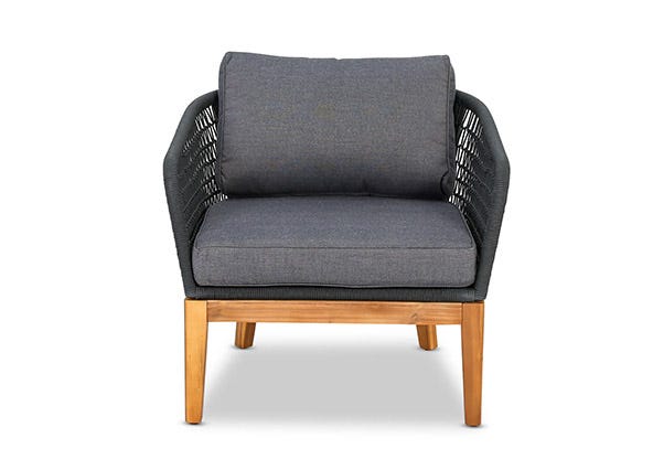 Laguna Armchair Anthracite Front