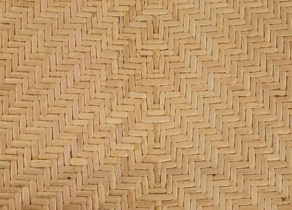 Lanai Dining Chair Natural Weave Up Close