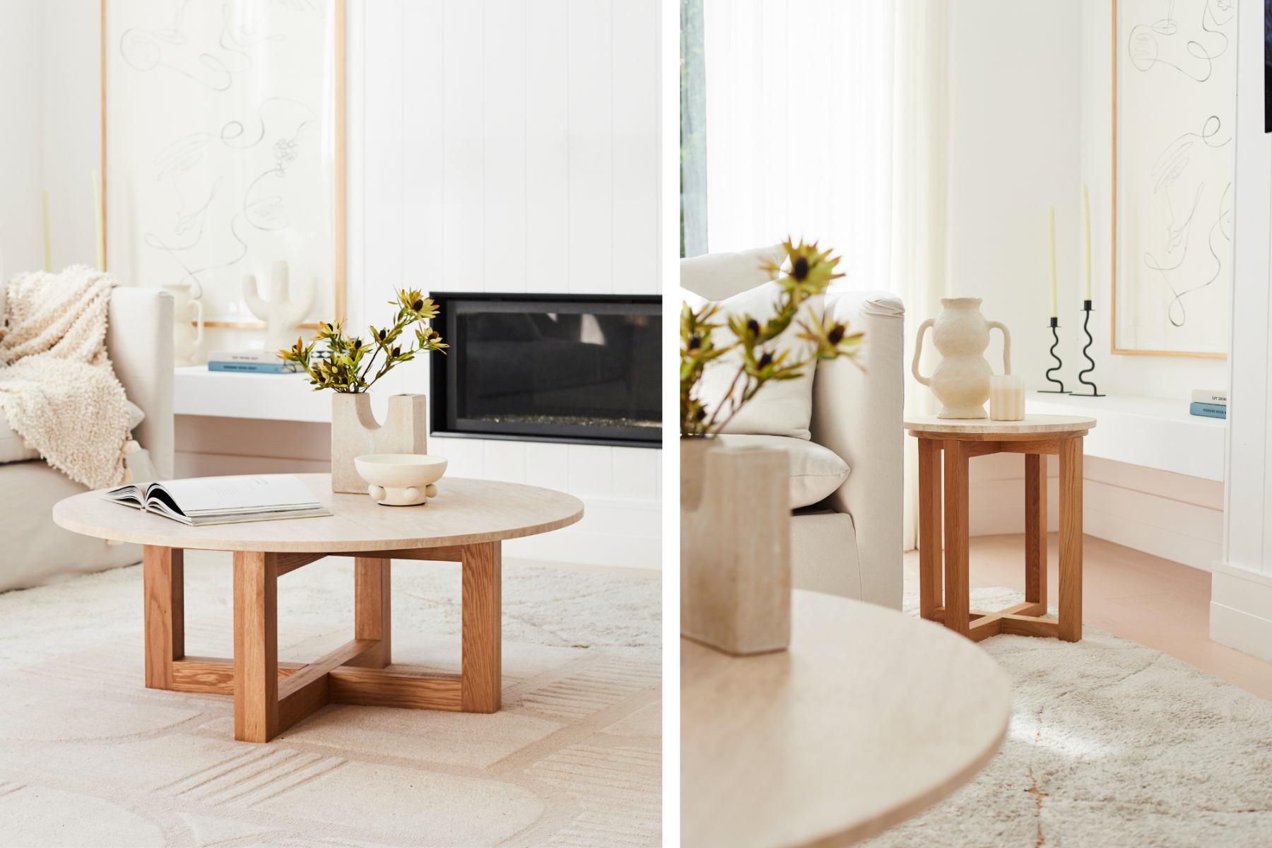 Bronte Round Coffee Table