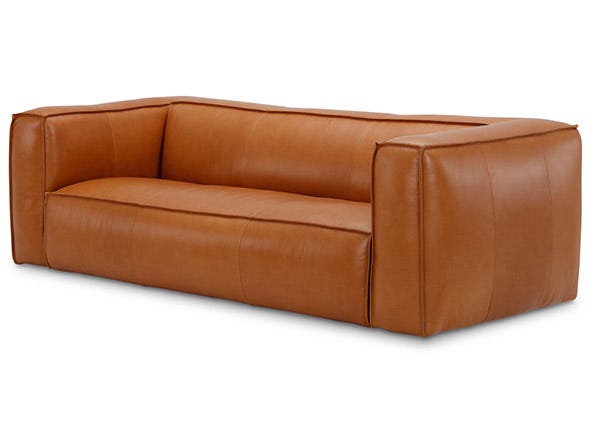 Linden 3.5 Seat Sofa Ranch Tan Angle