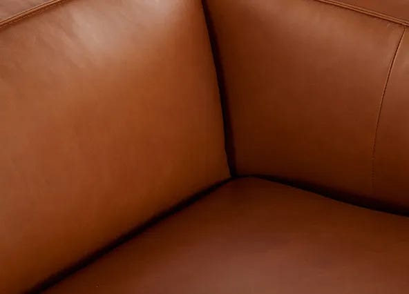 Linden 4 Seat Sofa Ranch Tan Cushion Up Close