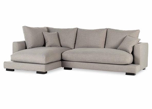 Long Beach Mini LH Sofa Belleveau Cement Angle