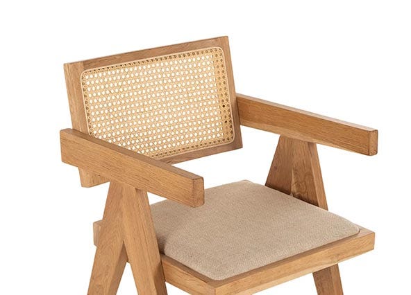 Scissor Leg Armless Dining Chair Angle