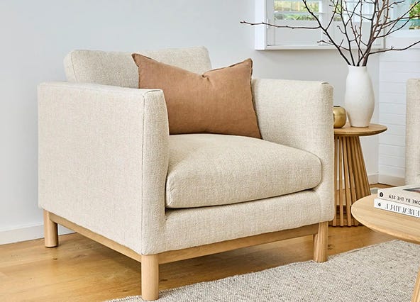 Stella Armchair Kipton Alabaster Style Shoot