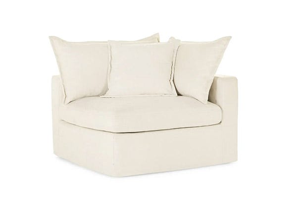 Haven Modular Corner Mornington Ivory Front
